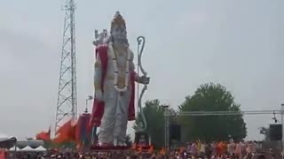 Strange god erected in Canada!