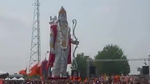 Strange god erected in Canada!