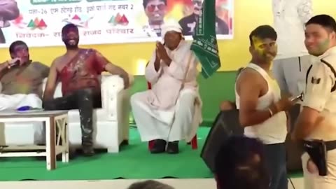 ए सिपाही, ठुमका लगाओ, नहीं तो सस्पेंड कर दिए जाओगे : Tej Pratap Yadav, RJD नेता #holi