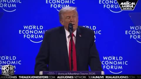 President Trump discusses the 2020 rigged election at Davos