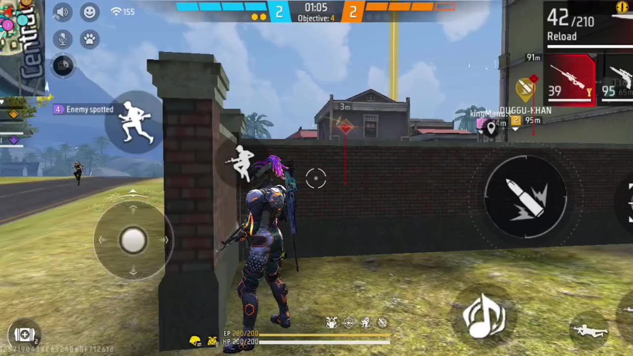 Free fire 🔥 max playing amazing kills 💪😎
