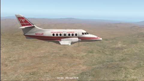 the Bae Jetstream 32 on Xplane 11 under Ubuntu 24 in 2025