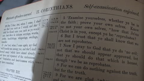 Act like Christ is in you.