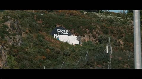 Mount Misery-The Irish Flag replaces FREE PALESTINE!!! 11th May 2025