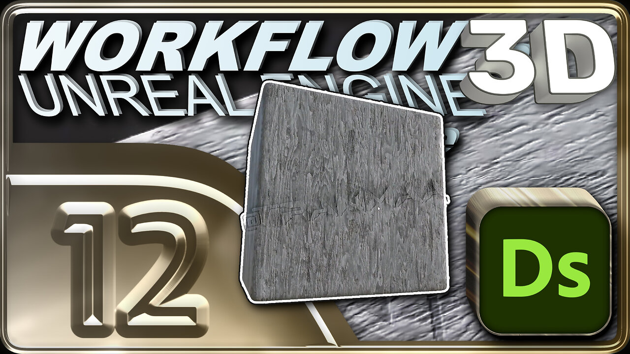 E12 - Aged Wood Material Update - 3D Workflow for Unreal Engine Project 1 - ⏳x4