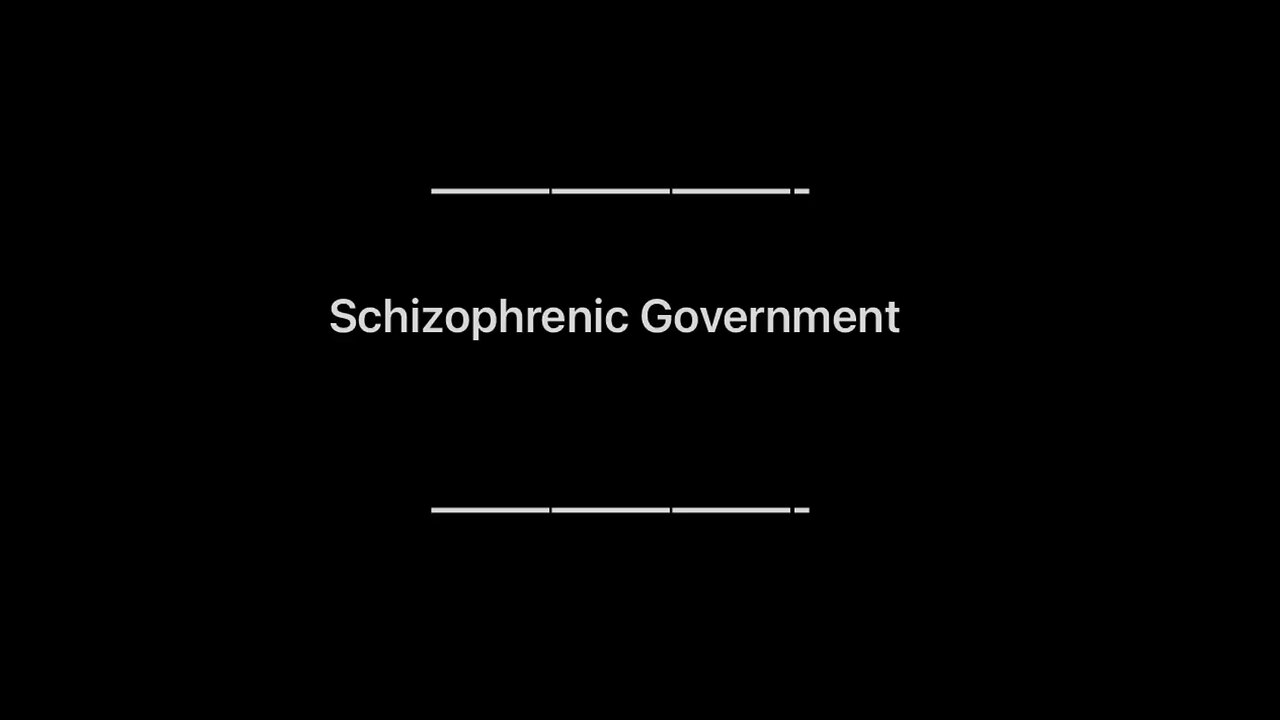 Schizophrenic Government
