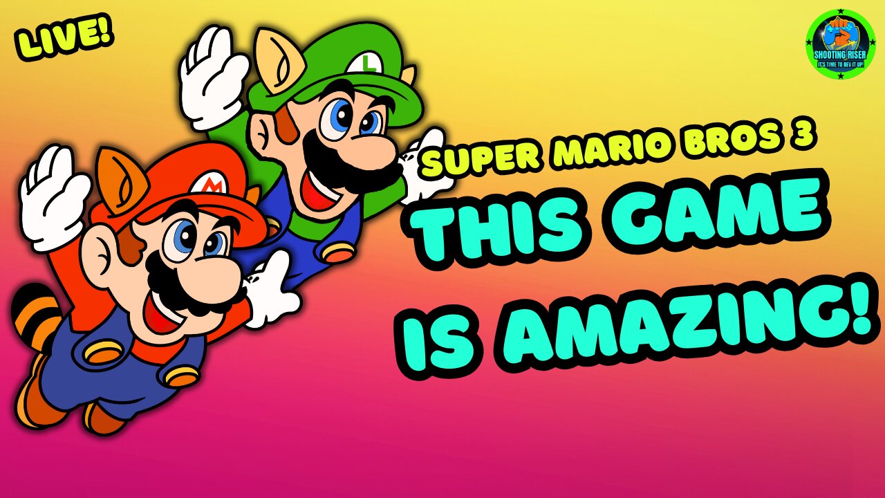 THE MOST ICONIC GAME EVER! - THE IMPOSSIBLE Super Mario Bros 3 (BROS) #live #supermariobros3