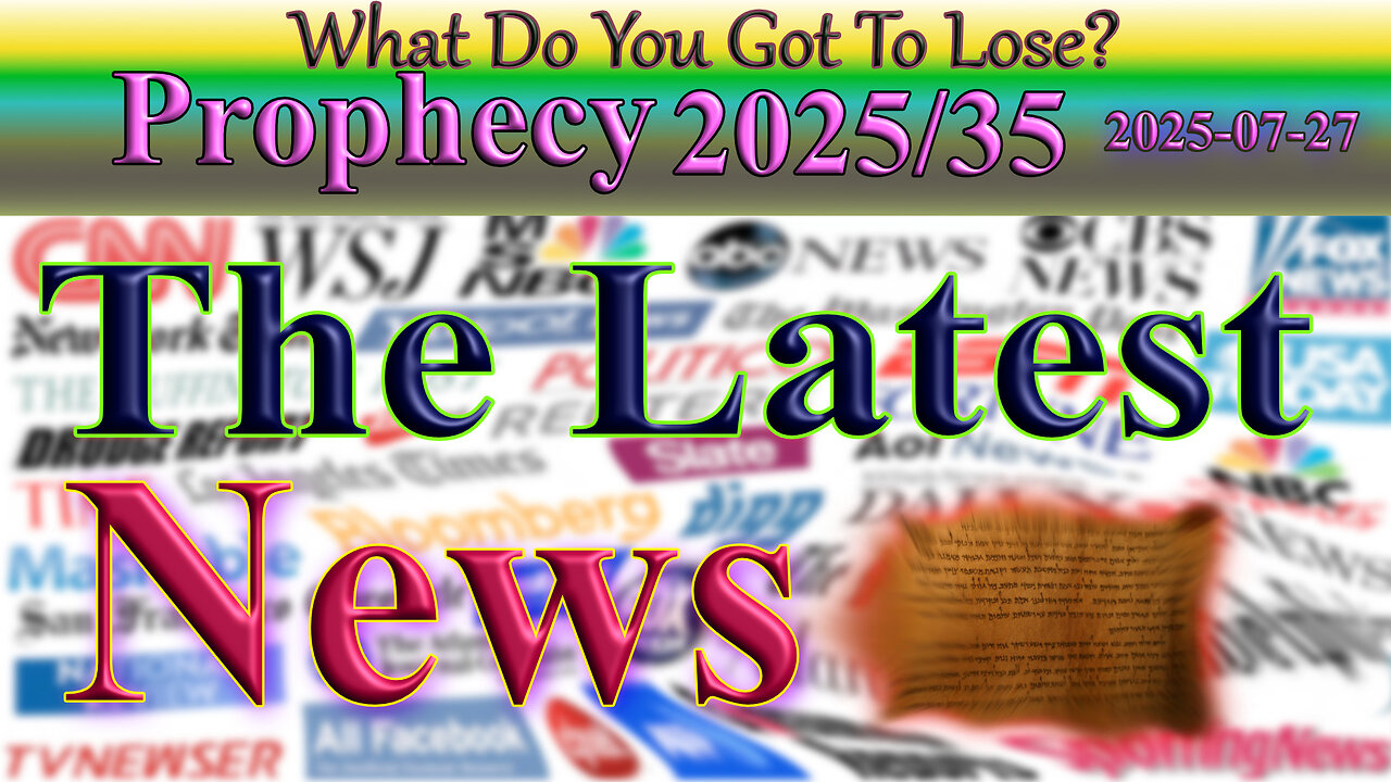 The Latest News!, Prophecy