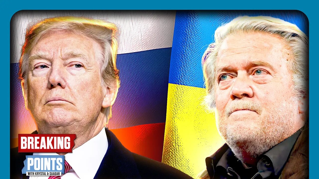 Steve Bannon DEMANDS Trump Abandon Ukraine After Drone Swarm