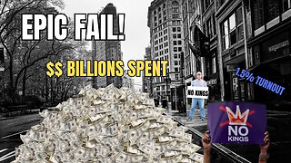No Kings Movement COLLAPSES Despite Massive War Chest