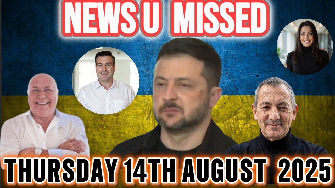 CHARLIE WARD DAILY NEWS WITH CHARLIE WARD & WARREN THORNTON THURSDAY 14TH AUGUST 2025