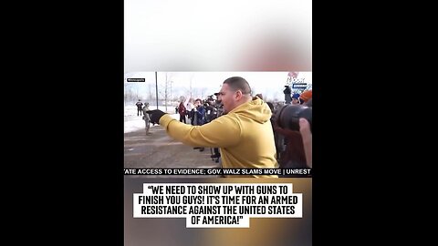 Dangerous Man says: "We need to show up with GUNS to finish you guys!"