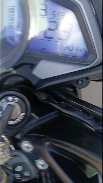 Consumo instantâneo Bajaj Dominar 200cc