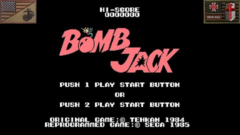 ボム・ジャック {Sega My Card} (Sega SG-1000 - Attract Mode) [JP Only]