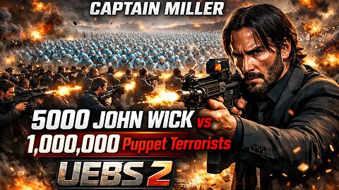 Can 5000 John Wicks Defeat 1 Million Puppet Terrorists? | Ultimate Epic Battle Simulator 2