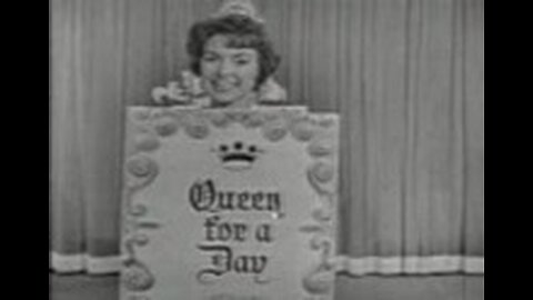 1960 episode of 'Queen for a Day'