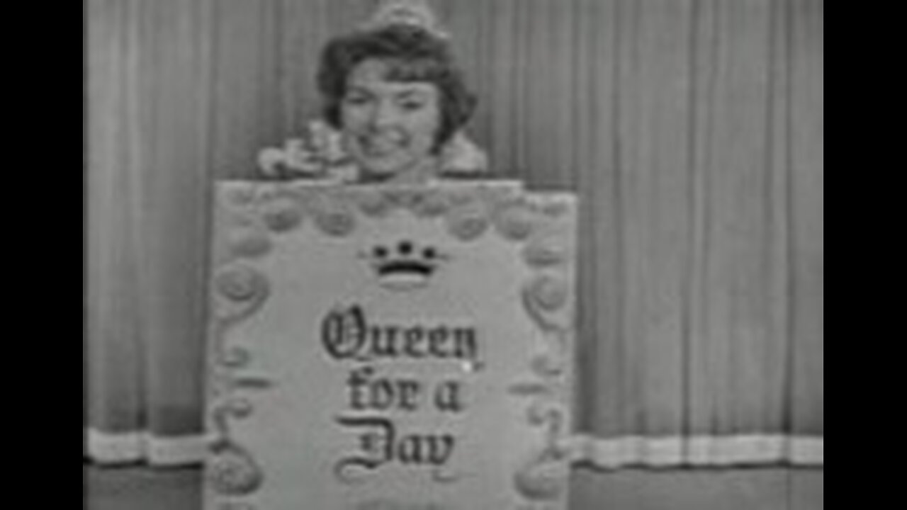 1960 episode of 'Queen for a Day'