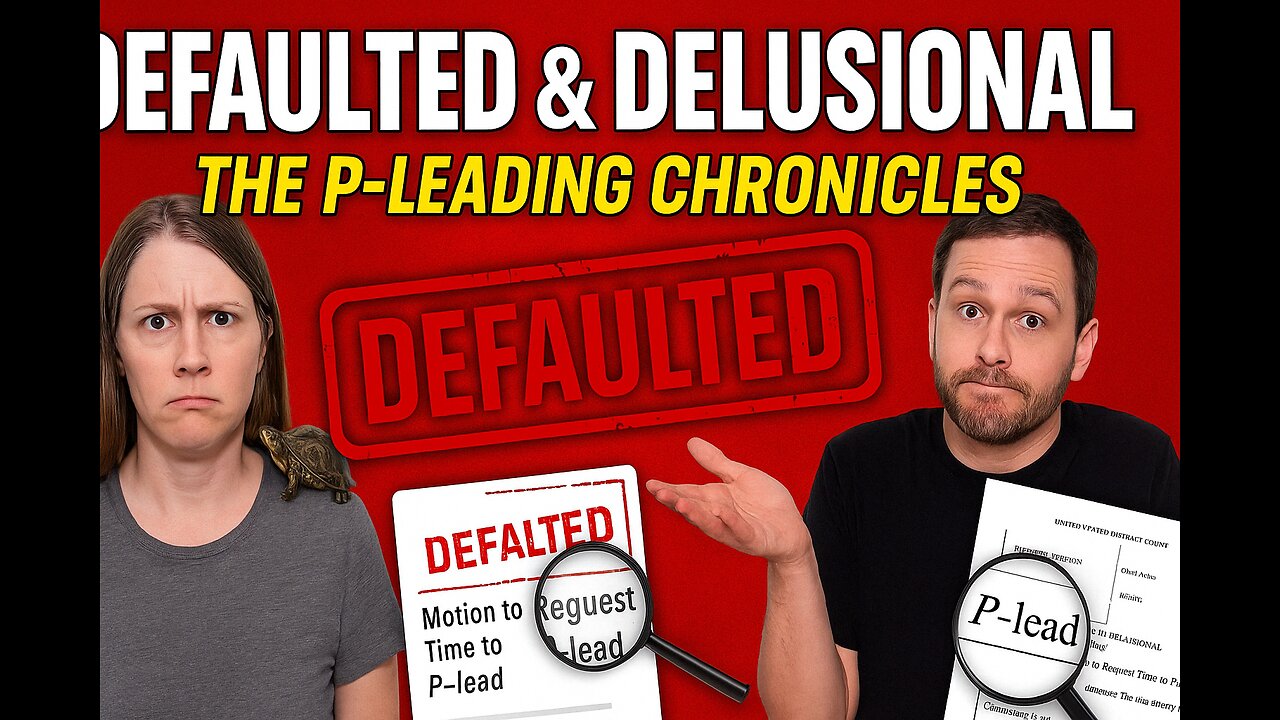 🚨 LIVE: Preston & Cook Try to Undo Default — and Accidentally Help the Plaintiff?!