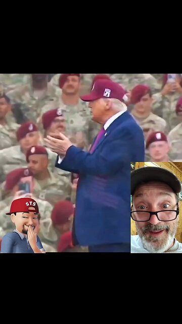 Oh my Godses these poor soldiers forced to attend the dictators party 😂😂😂. #Trump