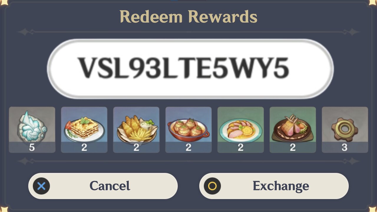 May 9, 2025 ITEM Code (Genshin Impact)