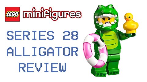 Lego Minifigures Series 28 Alligator Review 🐊