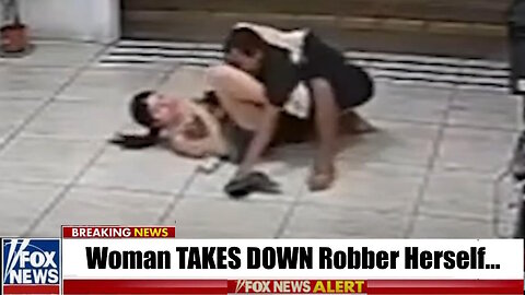 Woman TAKES DOWN Robber Herself... as Grandma SHOOTS Man in FACE with Flare Gun