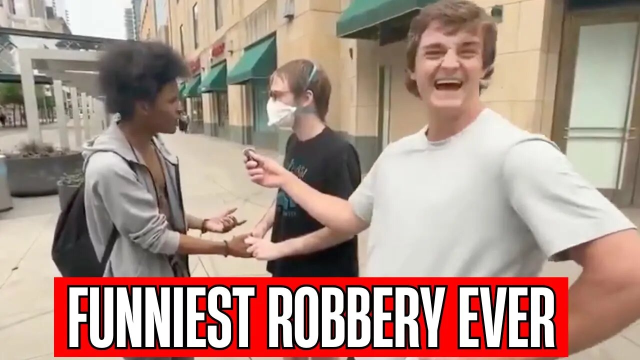 White Liberal Says White People Deserve To Get Robbed... Gets Robbed