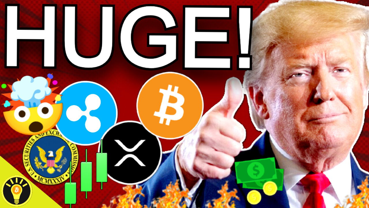 🚨TRUMP SIGNS FIRST CRYPTO BILL INTO LAW! SEC RIPPLE XRP CASE NEWS!