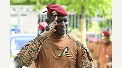 Ibrahim Traoré, Präsident von Burkina Faso. Gott schütze Dich!