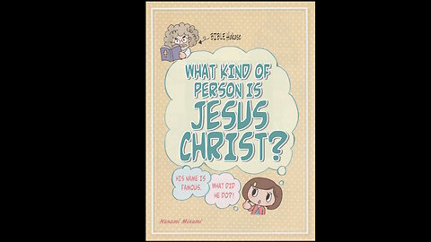 Christian Manga Preview - What Kind of Person is Jesus Christ