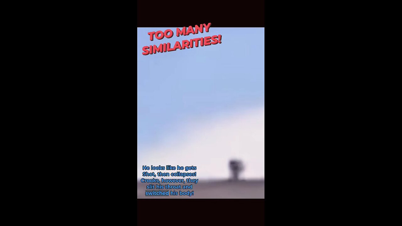 I think the shooter got shot!