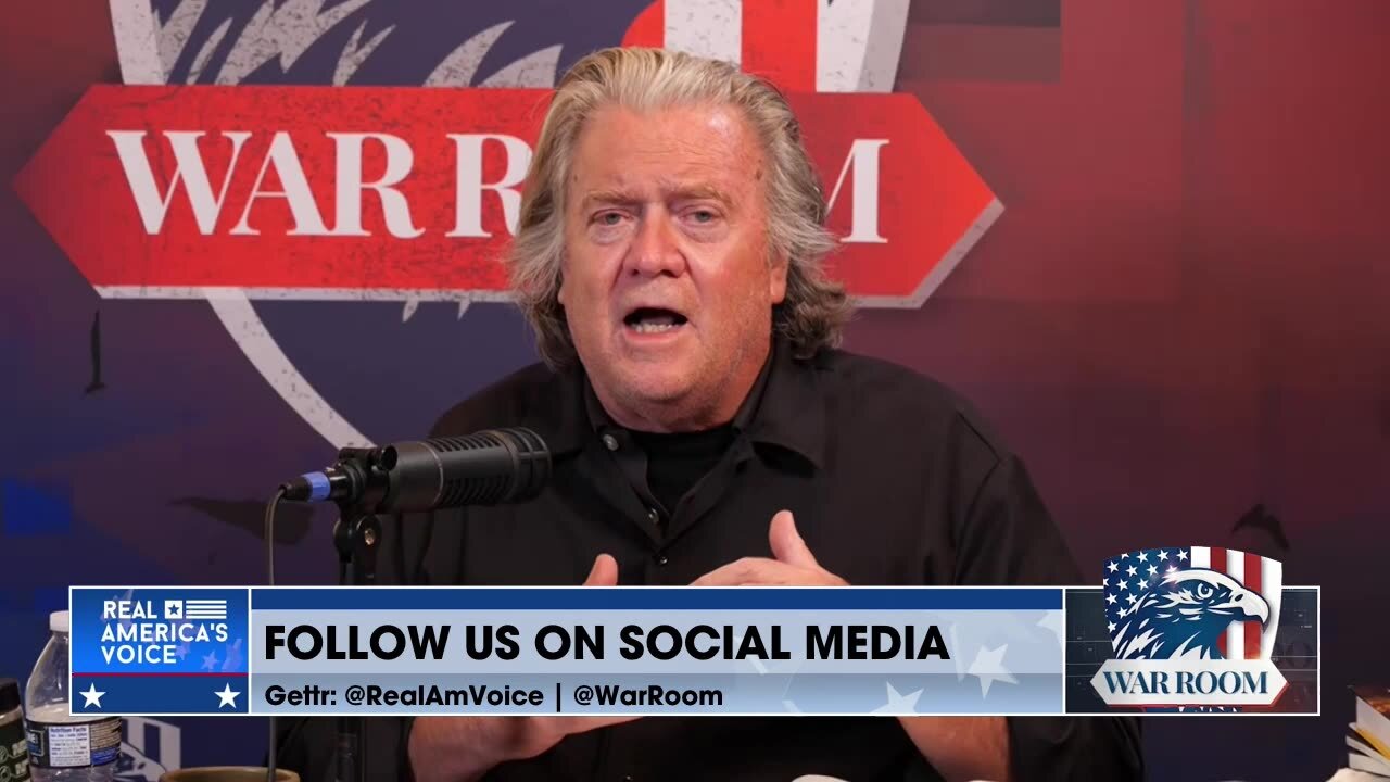 Bannon - We'll Unite After We're Victorious, And We're Gonna Unite On Our Terms