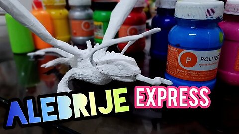 como hacer un Alebrije EXPRESS (facil y rapido)