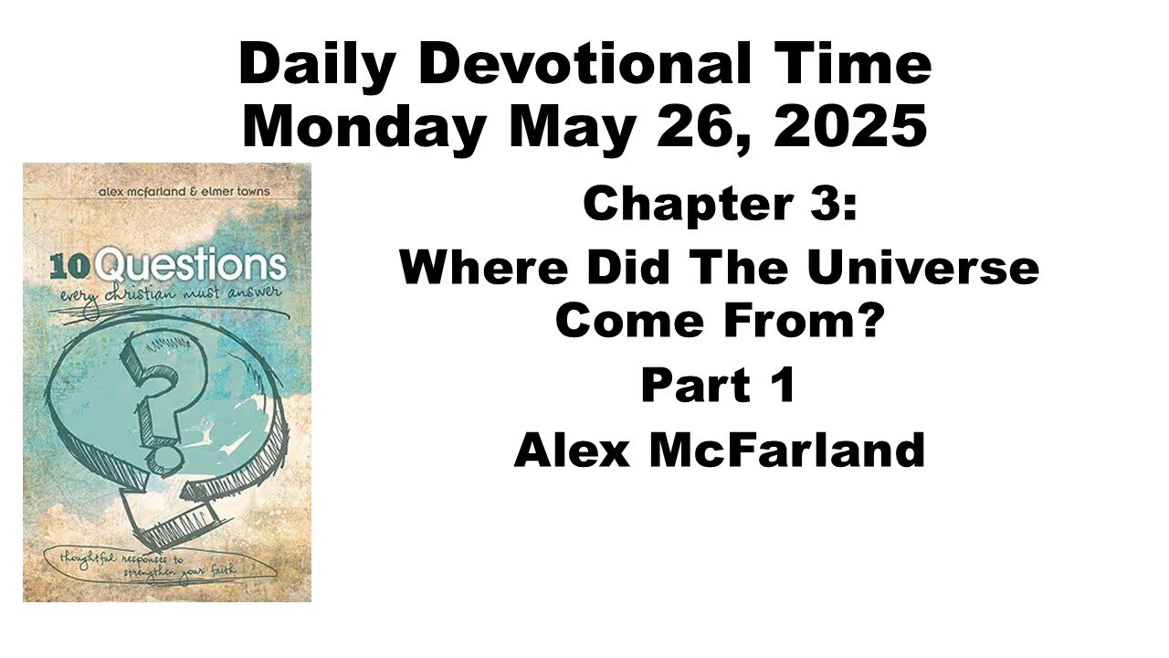 Daily Bible Study 05-26-2025