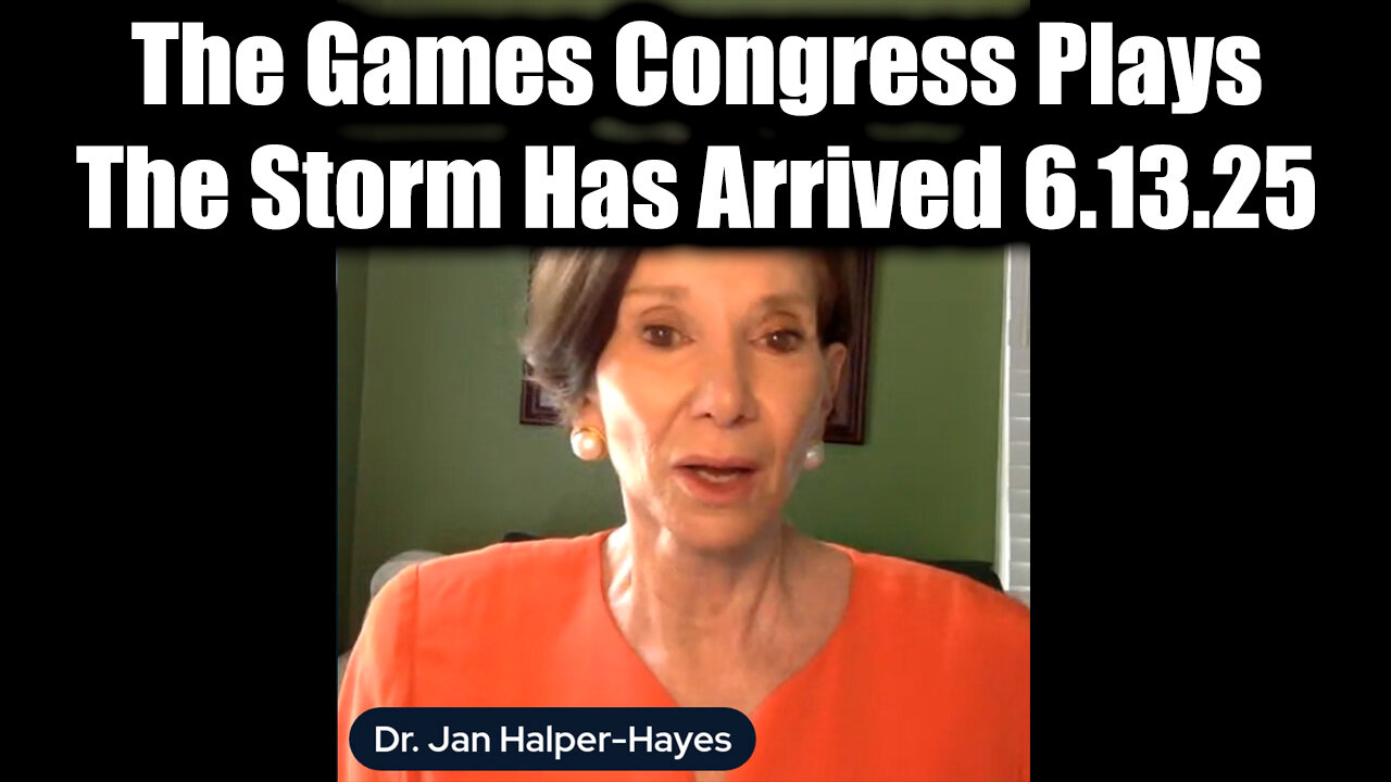 Dr. Jan Halper-Hayes "The Trap is Set" 6.13.25 - The Games Congress Plays