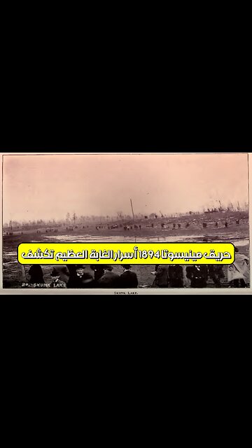 حريق مينيسوتا 1894: أسرار "الغابة العظيم" تكشف #تاريخ_أمريكا #حرائق_الغابات #مينيسوتا