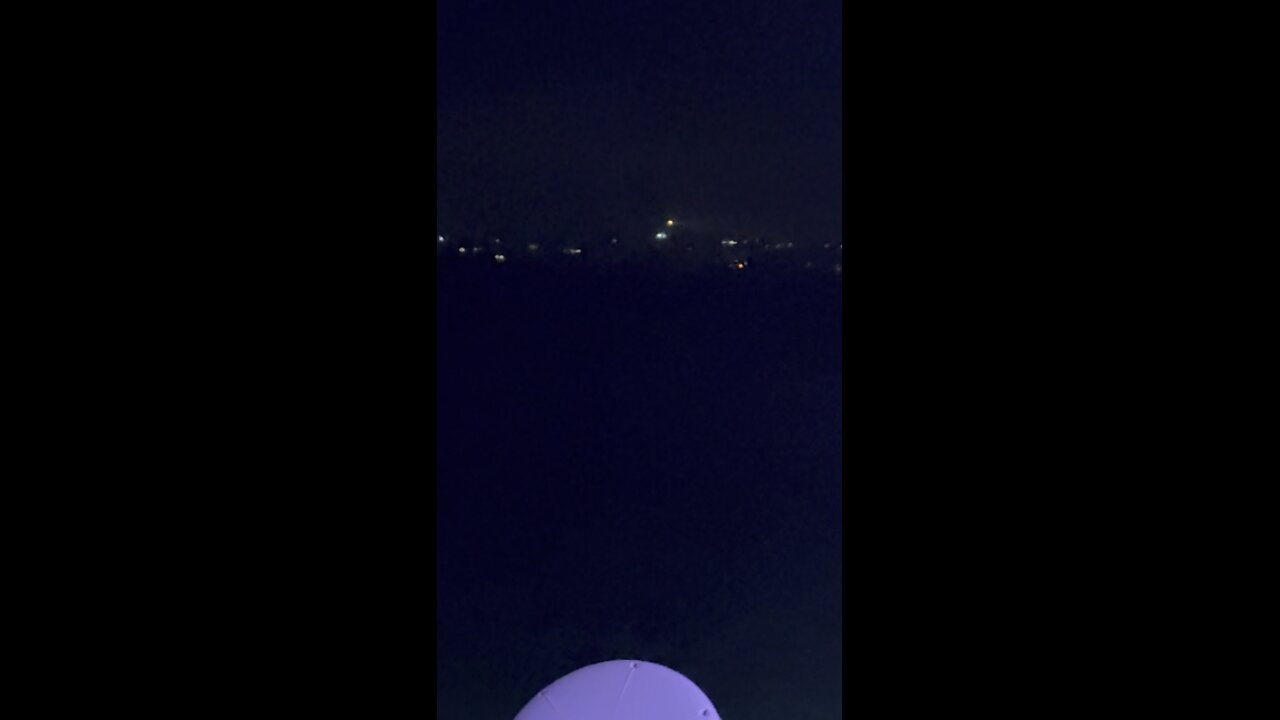 Norwegian Getaway-a lighthouse flashing in Bermuda