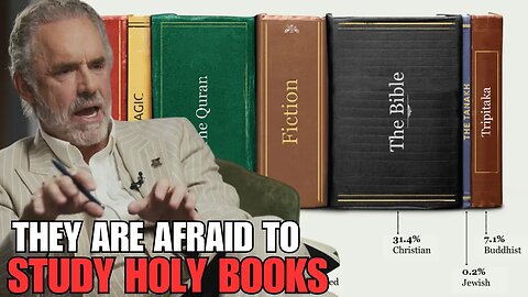 'Terror They'll Become More Conservative' - Jordan Peterson On Why People Avoid Holy Books