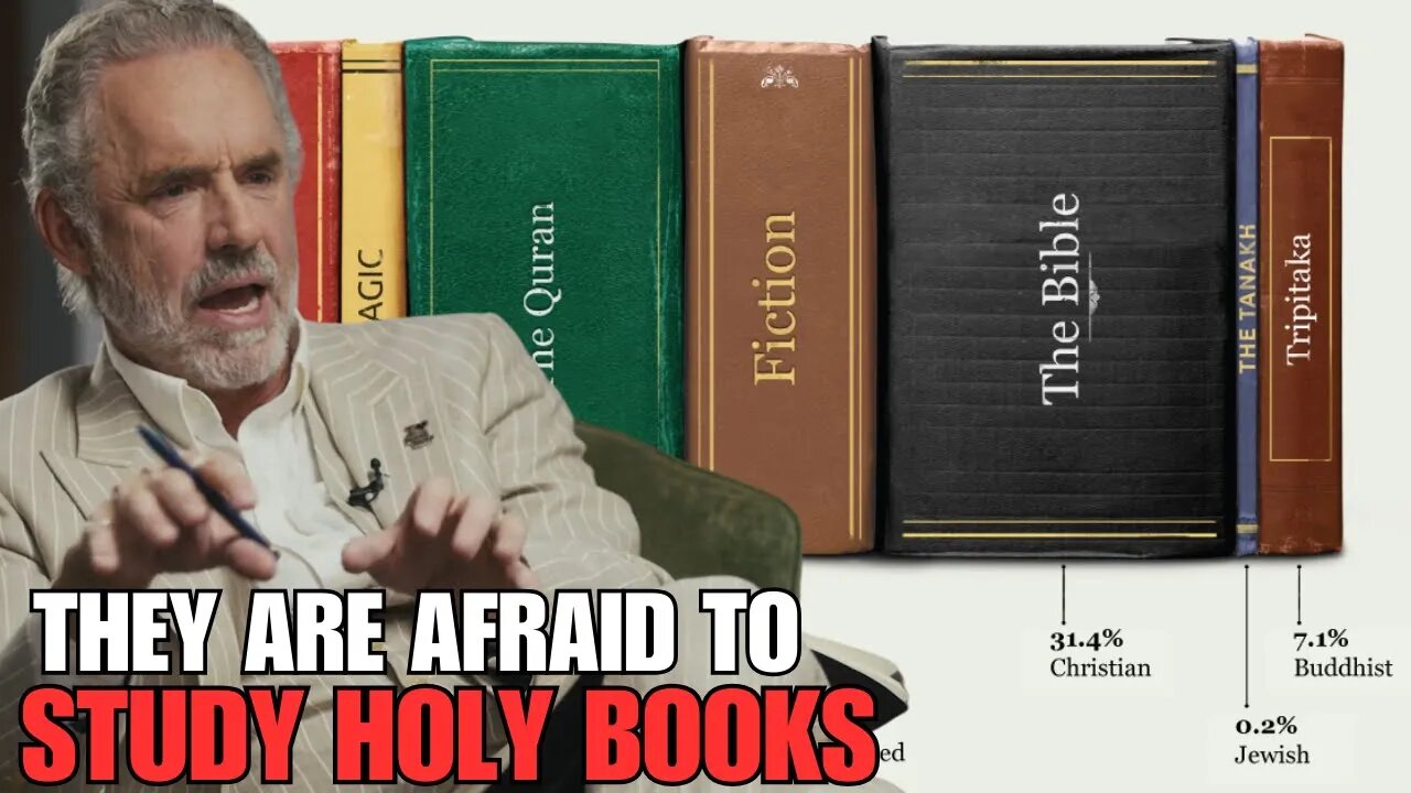 'Terror They'll Become More Conservative' - Jordan Peterson On Why People Avoid Holy Books