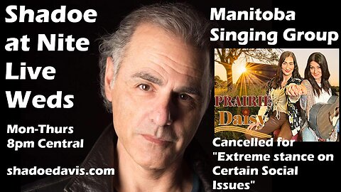 July 30th/2025- MB Singing Group Canceled for "Extreme Views", Canada to Recognize Palestine