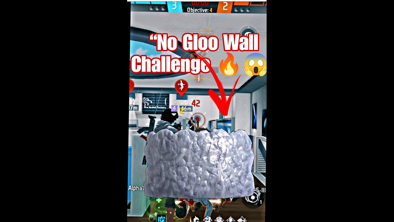 Booyah Without Using GLOO WALLS 😱🔥 | Free Fire Shorts