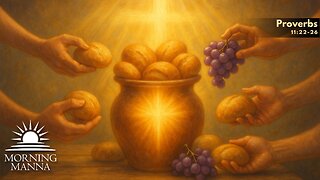 Morning Manna - September 15, 2025 - Proverbs 11:22-26 - The Blessings of a Generous Heart