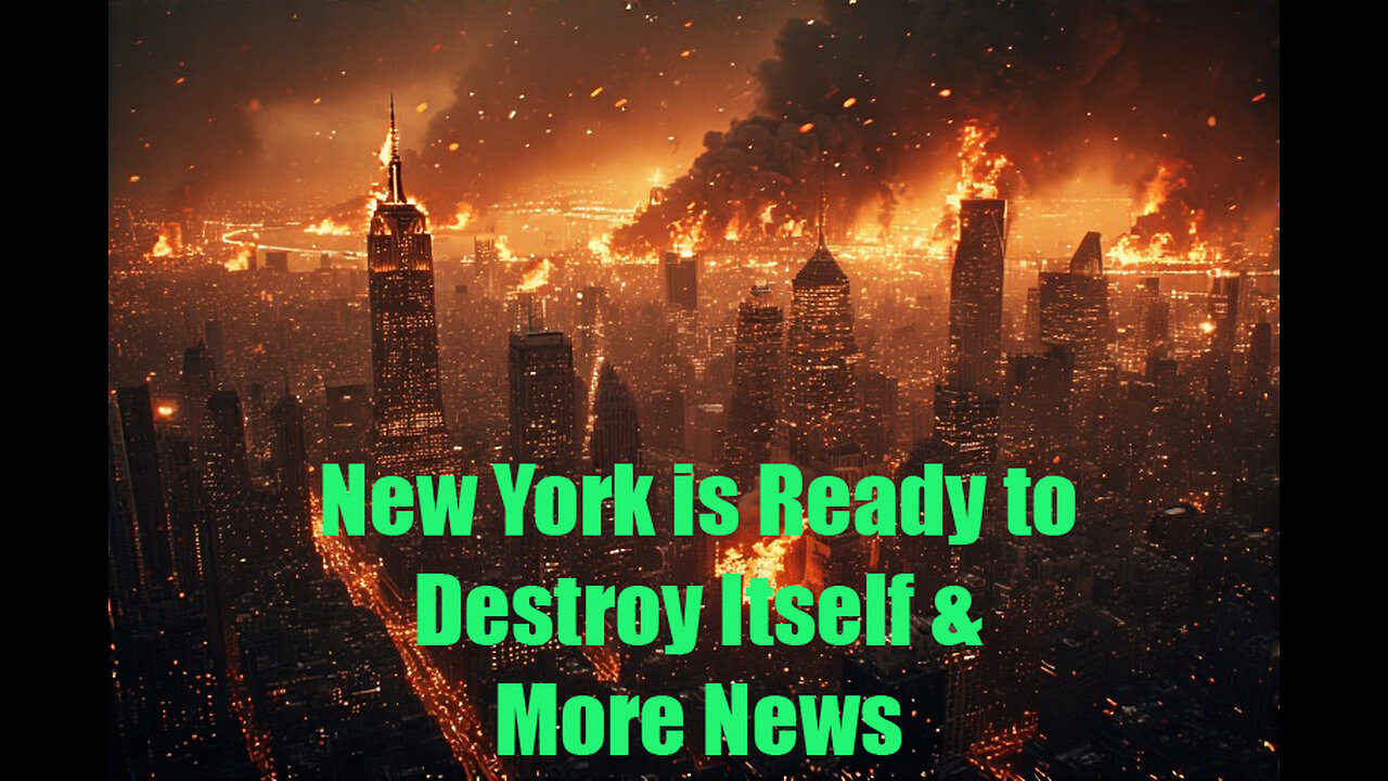 New York May Vote for Its Own Destruction & Other News