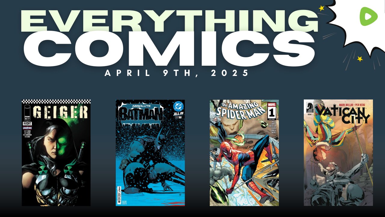 NEW COMIC BOOK RELEASES, SPECS & NEWS - April 2nd, 2025