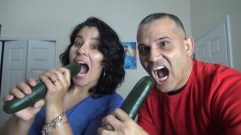 DOING THE CUCUMBER CHALLENGE