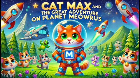 Cat Max and the Great Adventure on Planet Meowrus - Episode 3 ✨🚀