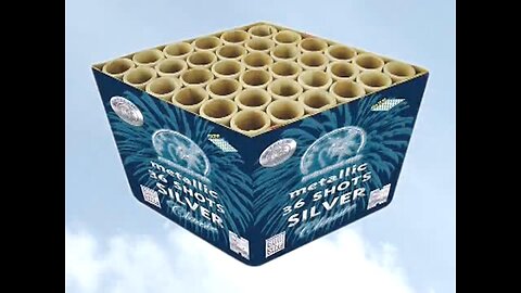 BKV - Metallic 5629 - 36 Schots Vuurwerk Cake - Oude Video