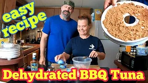 Dehydrated BBQ Tuna - easy recipe