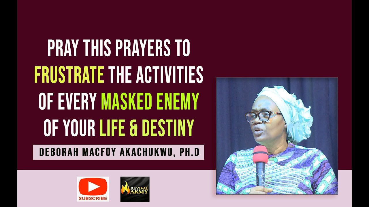 DEALING WITH ENEMIES OF YOUR LIFE AND DESTINY