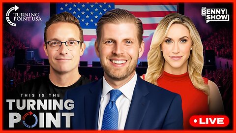 I’m Speaking LIVE NOW With The Trumps for a ROARING Turning Point Rally Crowd | ‘For Charlie!’🇺🇸
